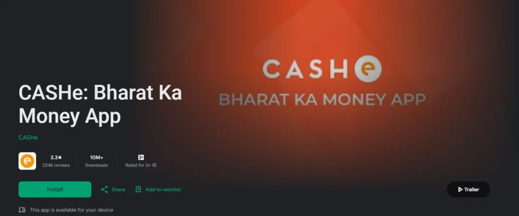 CASHe Loan App