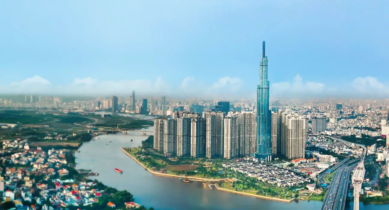 The Landmark 81 Building in Ho Chi Minh City